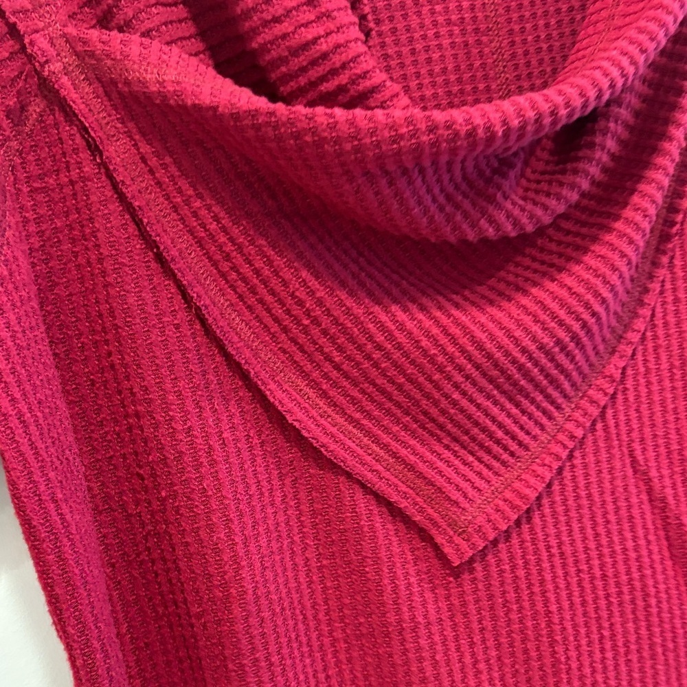 Maurices Deep Red Cowl Neck Sweater - Picture 3 of 5